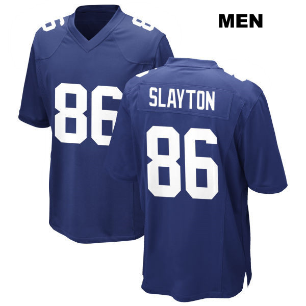 Stitched Darius Slayton New York Giants Mens Home Number 86 Royal Game Football Jersey
